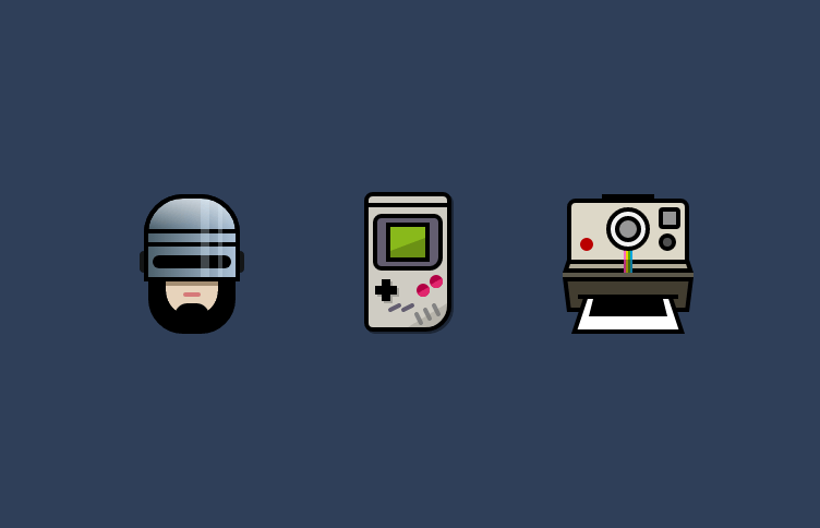 80s Tech Icons